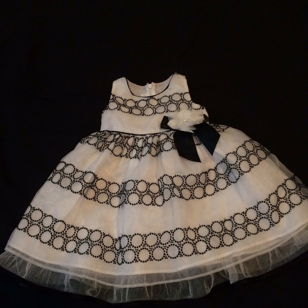 Holiday Bonnie Jean baby, 12 mos dress